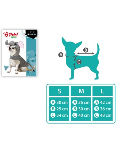 Elephant Costume for Medium Sized Dogs | Funny and Comfortable Outfit
